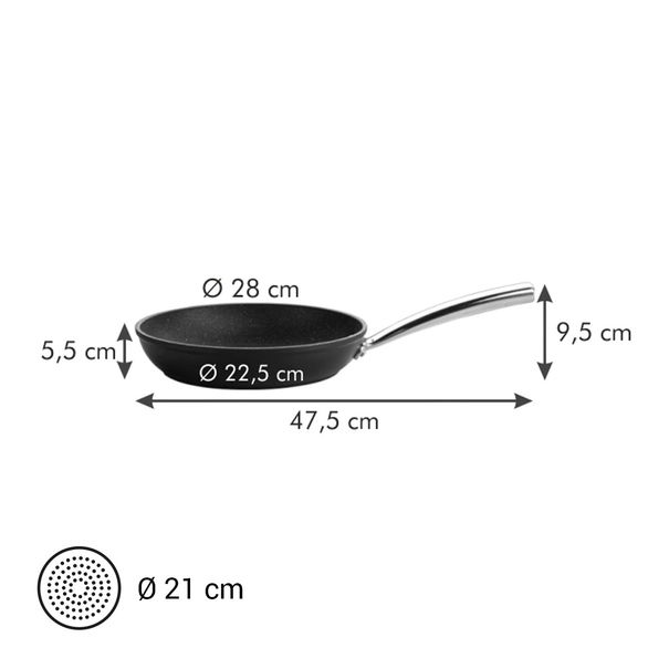 Patelnia PRESIDENT ø 28 cm (zdjęcie 8)