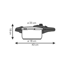 Pentola a pressione PRESTO 4.0 l