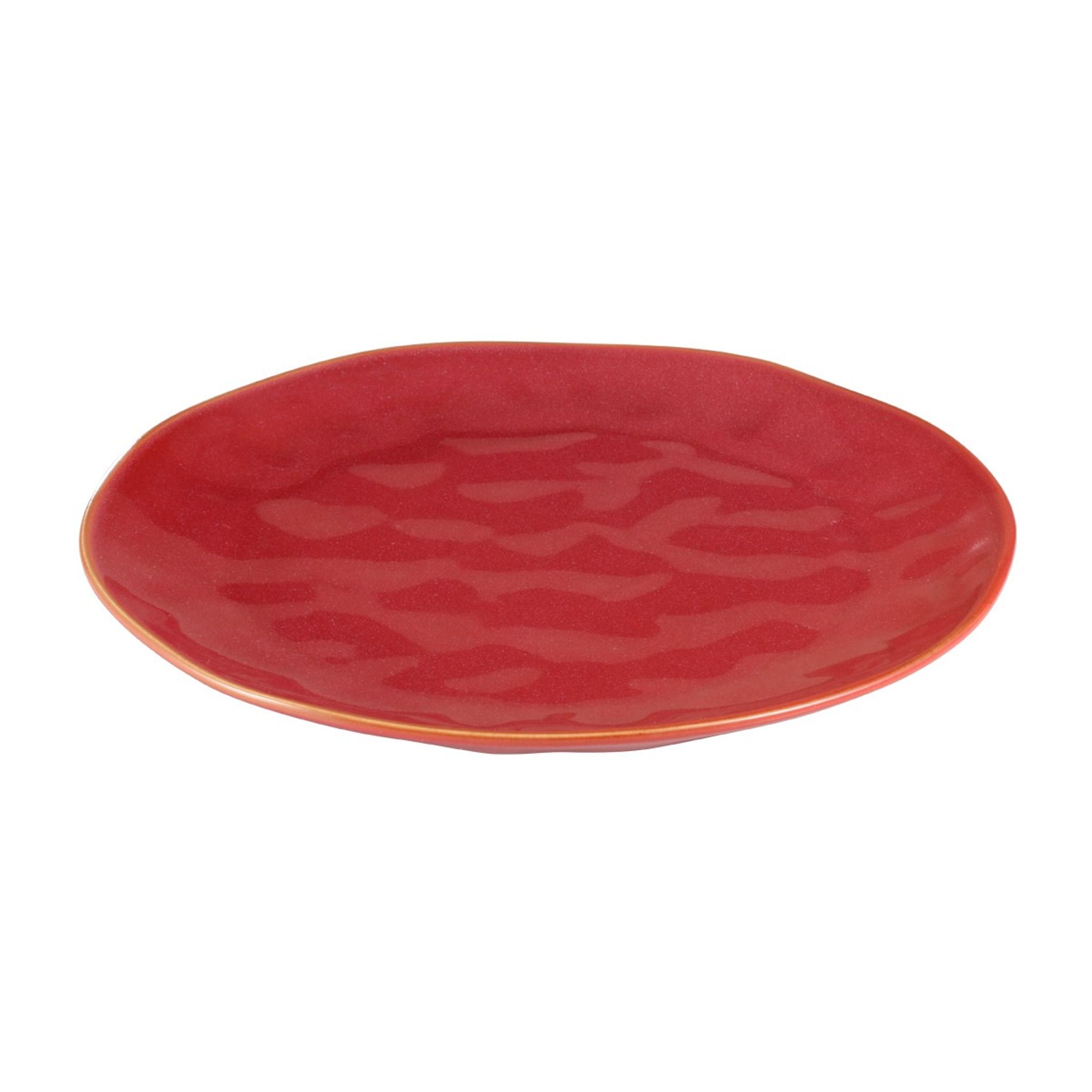 Piatto piano LIVING ø 26 cm, rosso