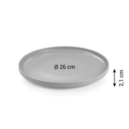 Immagine di Piatto TAVERNE ø 26 cm, moka