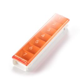 Pill organiser PRESTO, orange