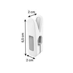 Pinzas de perchas para ropa FANCY HOME, 4 pzs
