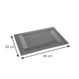 Place mat FLAIR FRAME 45x32 cm, brown