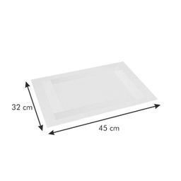 Placemat FLAIR FRAME 45x32 cm, cream