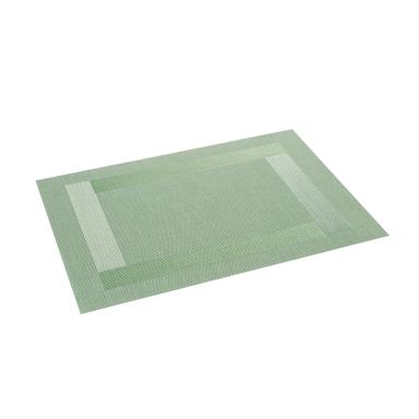 Image of Placemat FLAIR FRAME 45x32 cm, green
