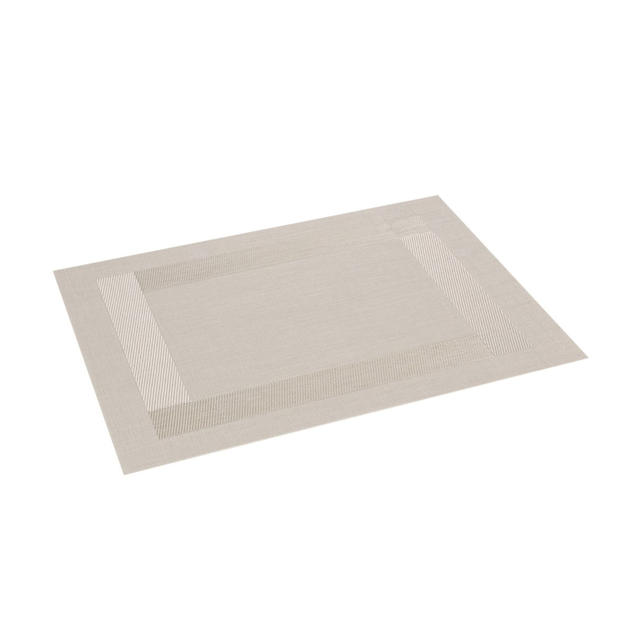 Image of Placemat FLAIR FRAME 45x32 cm, pearl