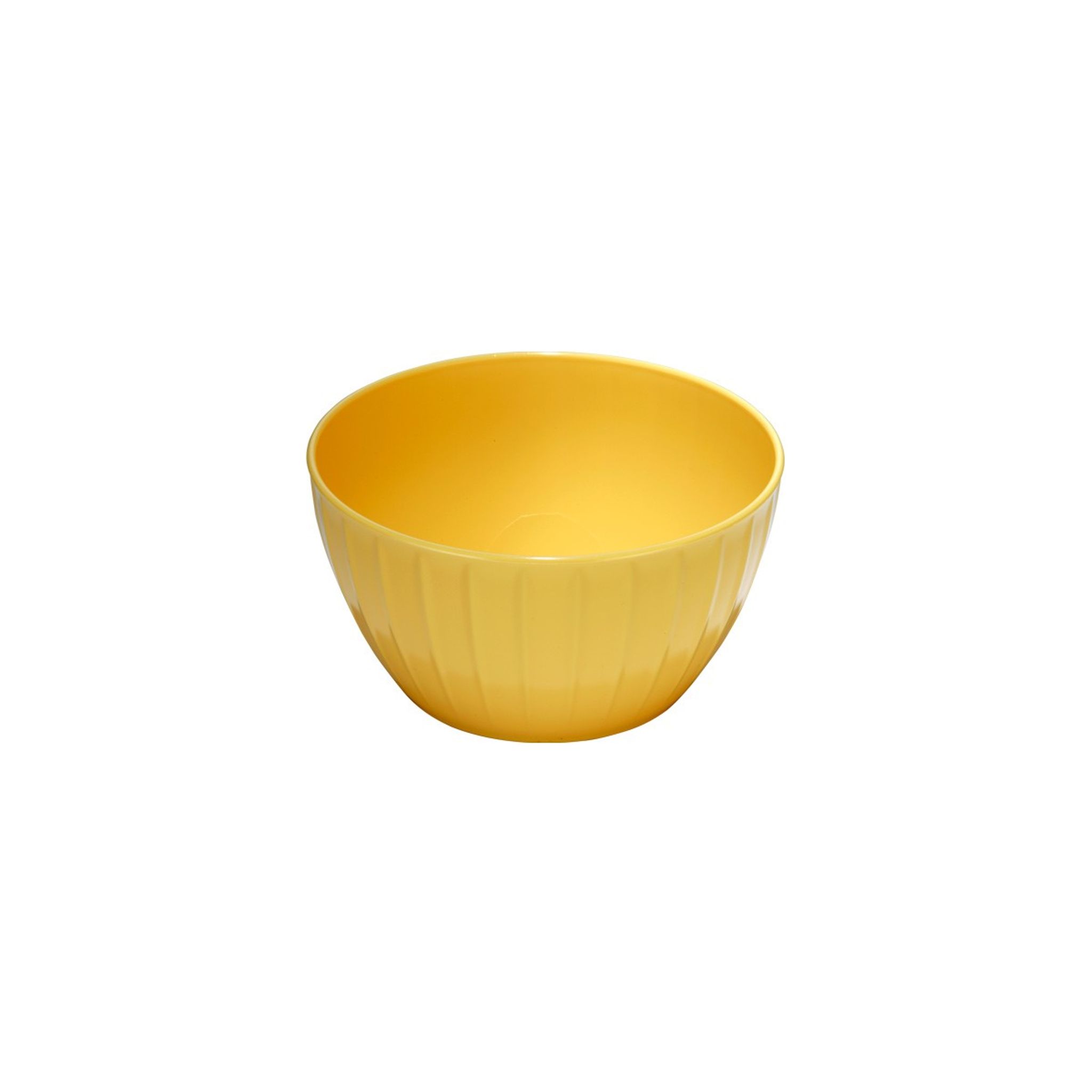 Plastic bowl DELÍCIA ø 18 cm, 1.5 l, yellow