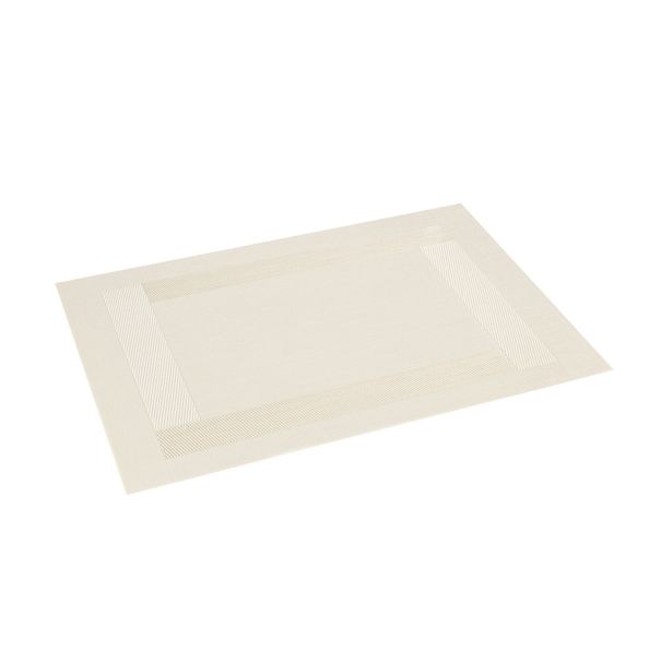 Platzset FLAIR FRAME 45x32 cm, cremefarbig