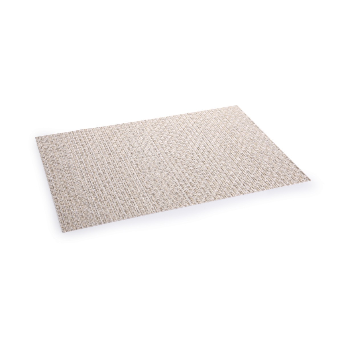Platzset FLAIR RUSTIC 45x32 cm, perlmuttweiß
