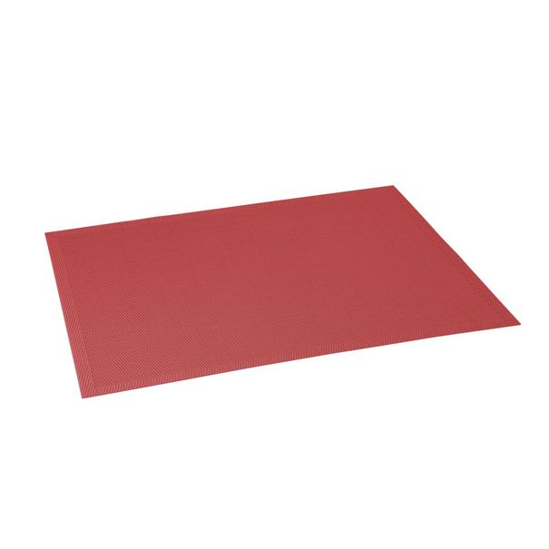 Platzset FLAIR STYLE 45x32 cm, granatapfelrot
