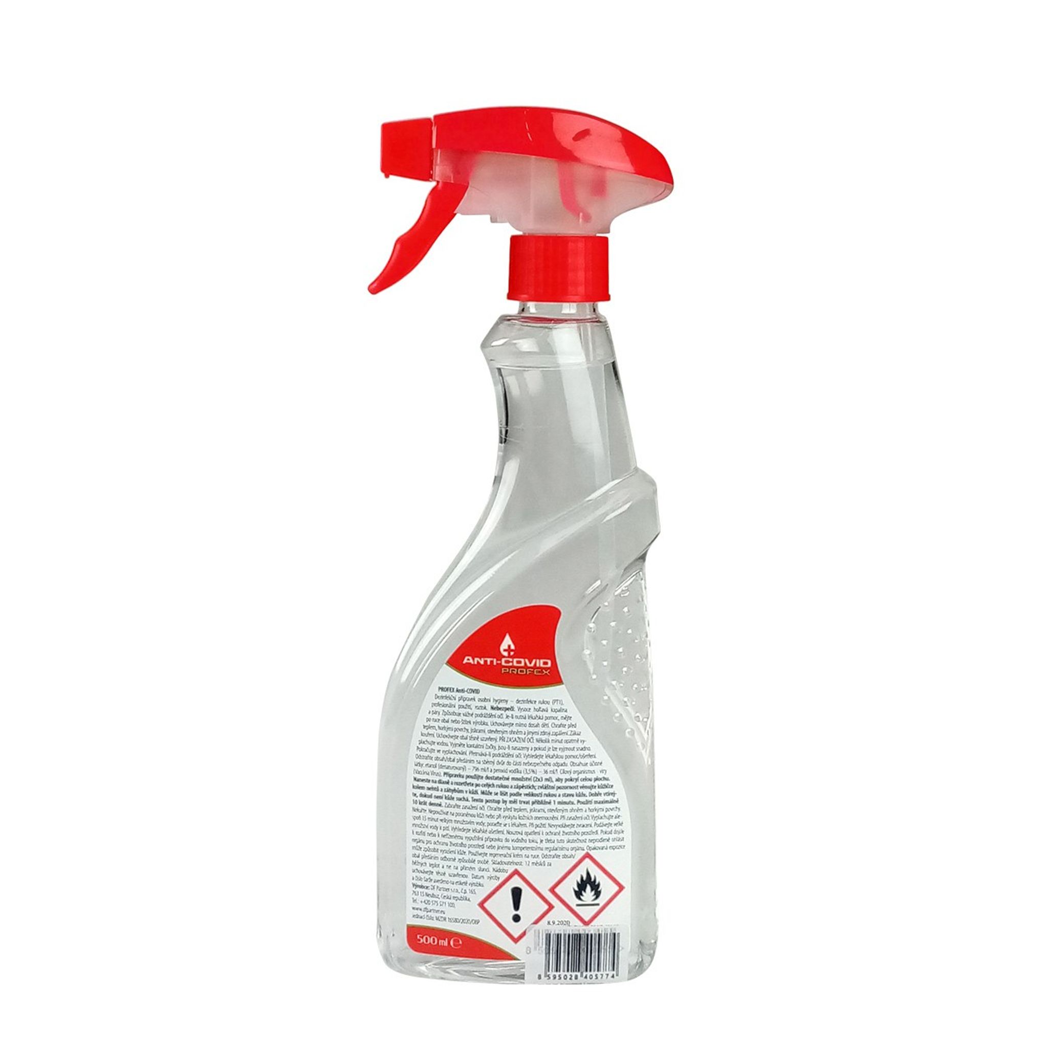 Płyn do dezynfekcji w sprayu Anti-COVID 500 ml