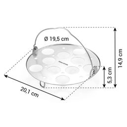 Obrázek Podložka na vaření vajec GrandCHEF ø 19 cm