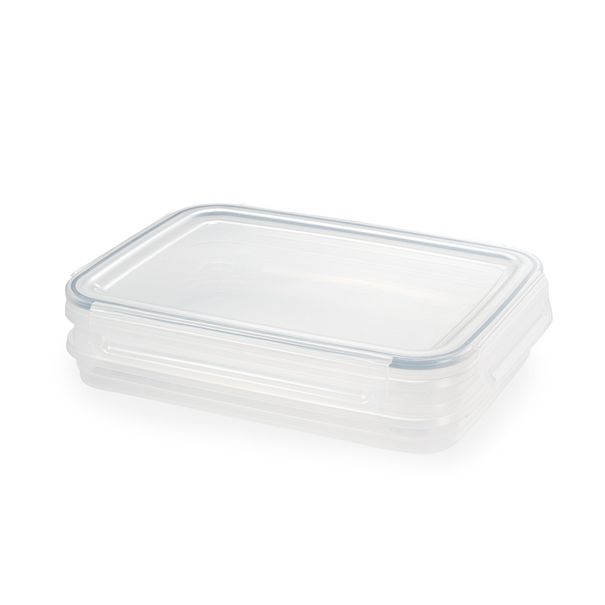 Pojemnik dwupiętrowy FRESHBOX 1,0 l, prostokątny