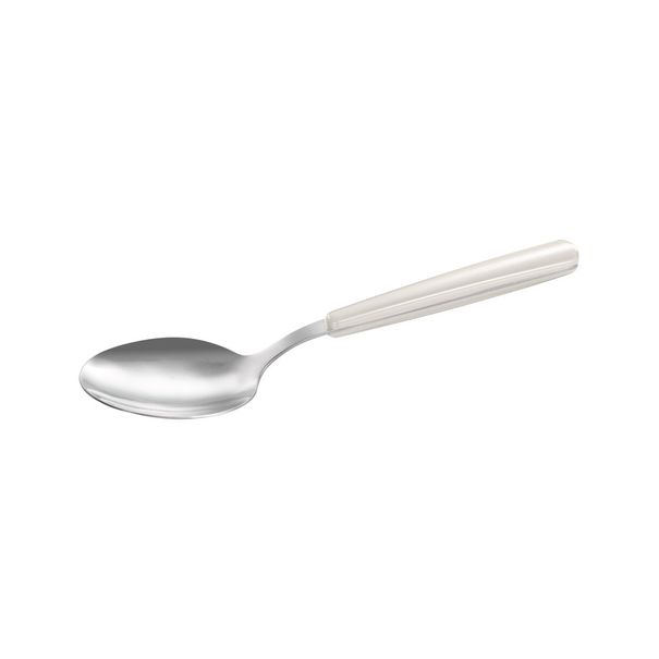E-shop Polievková lyžica FANCY HOME, biela