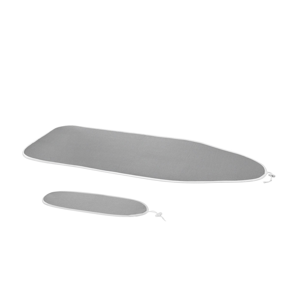 Potahy pro žehlicí prkno s rukávníkem FANCY HOME, metalická šedá