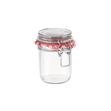 Image of Preserving jar with flip-top closure DELLA CASA 350 ml