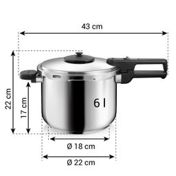 Pressure cooker GrandCHEF 6.0 l