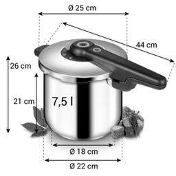 Pressure cooker SmartCLICK 7.5 l