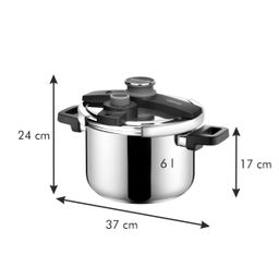 Pressure cooker ULTIMA+ 6.0 l