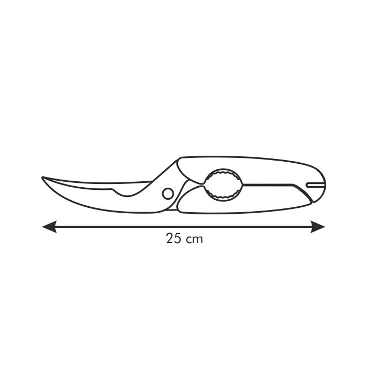 PRESTO baromfiolló 25 cm termék 2. képe