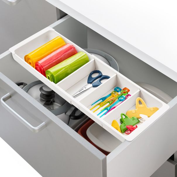 Regulowany organizer do szuflady FlexiSPACE 330-555 mm (zdjęcie 3)
