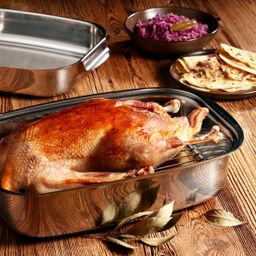 Roaster with cover EXCLUSIVE, 36 x 24 cm
