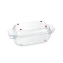 Roaster with lid GrandCHEF 34 x 19 cm, glass