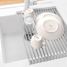 Roll up dish drying rack for sink PURO