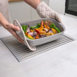 Roll up dish drying rack for sink PURO