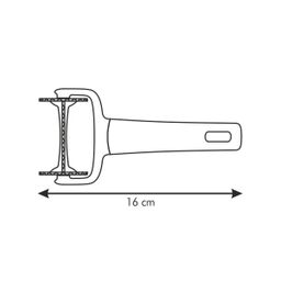 Rolling crimped square cutter DELÍCIA 7.0 cm