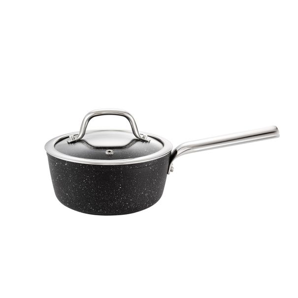 Rondelek PRESIDENT Stone z pokrywką ø 16 cm, 1,3 l