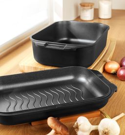 Immagine di Rostiera con coperchio GrandCHEF 40 x 26 cm