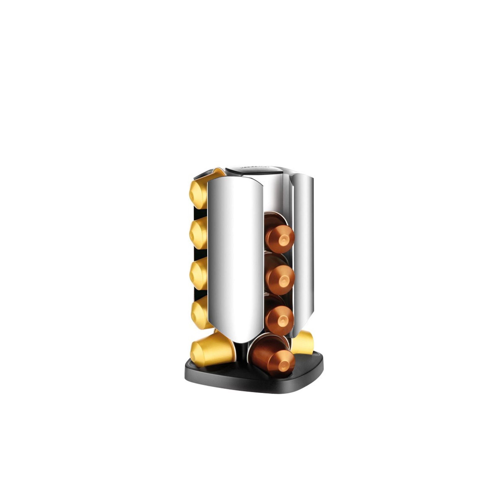 Rotating dispenser PRESIDENT, for 20 Nespresso capsules