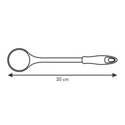 Round stirring spoon PRESTO WOOD