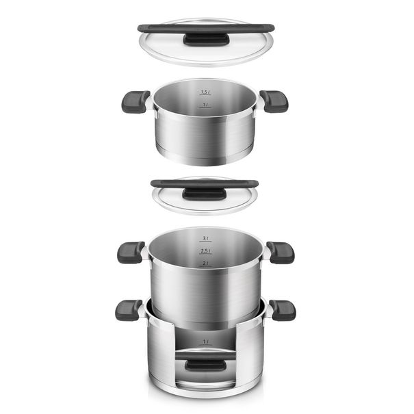 Sada nádobí COMPACT, 6 ks (obrázek 4)