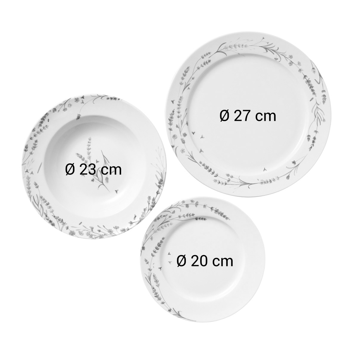 Ménagère Laguiole 24 Pièces Coloris Gris