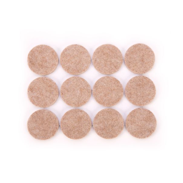 Samolepicí podložky pod nábytek PRESTO ø 25 mm, 24 ks