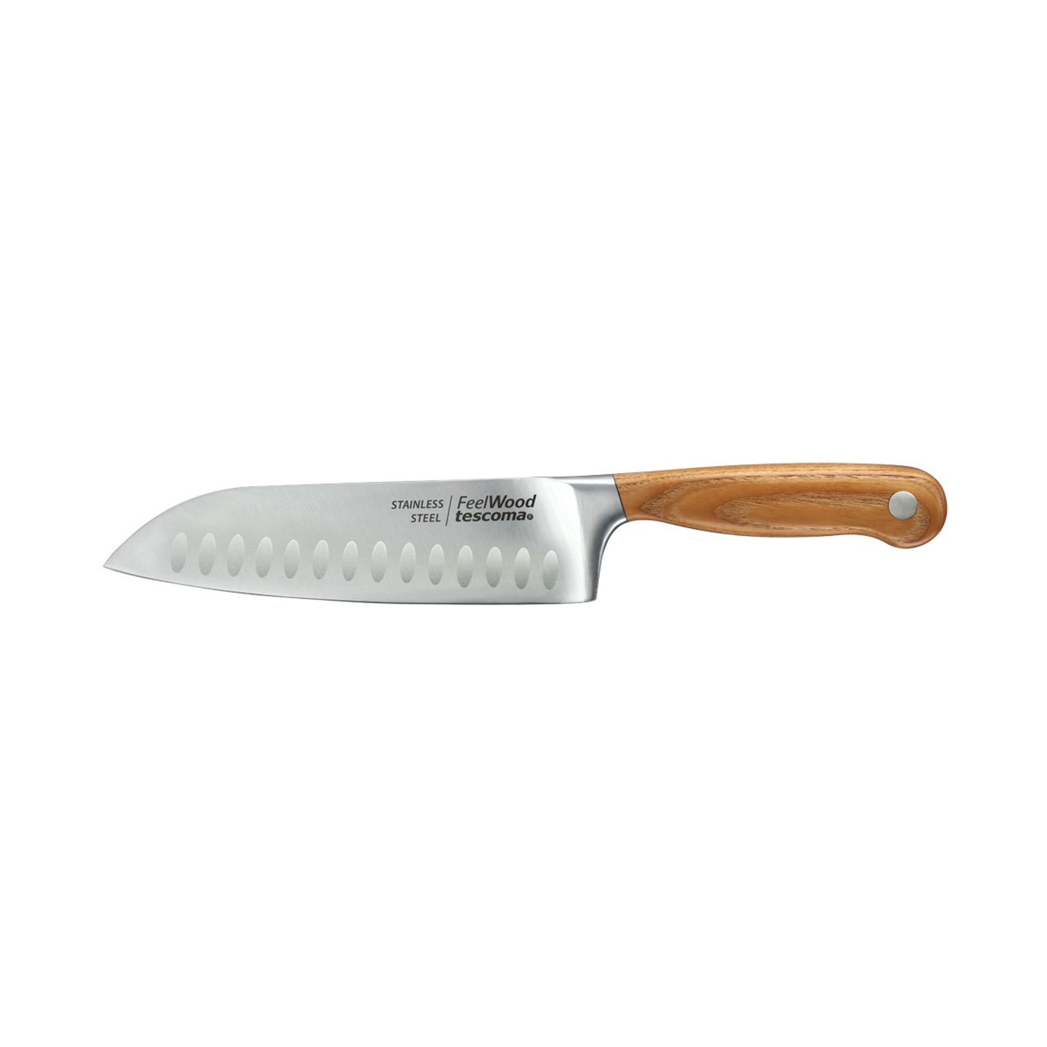 Bild von Santokumesser FEELWOOD 17 cm, hergestellt in China