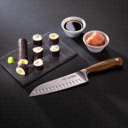 Bild von Santokumesser FEELWOOD 17 cm, hergestellt in China