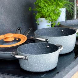 Saucepan i-PREMIUM Stone ø 16 cm, 1.3 l