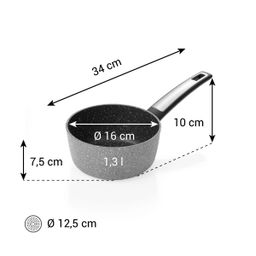 Saucepan i-PREMIUM Stone ø 16 cm, 1.3 l