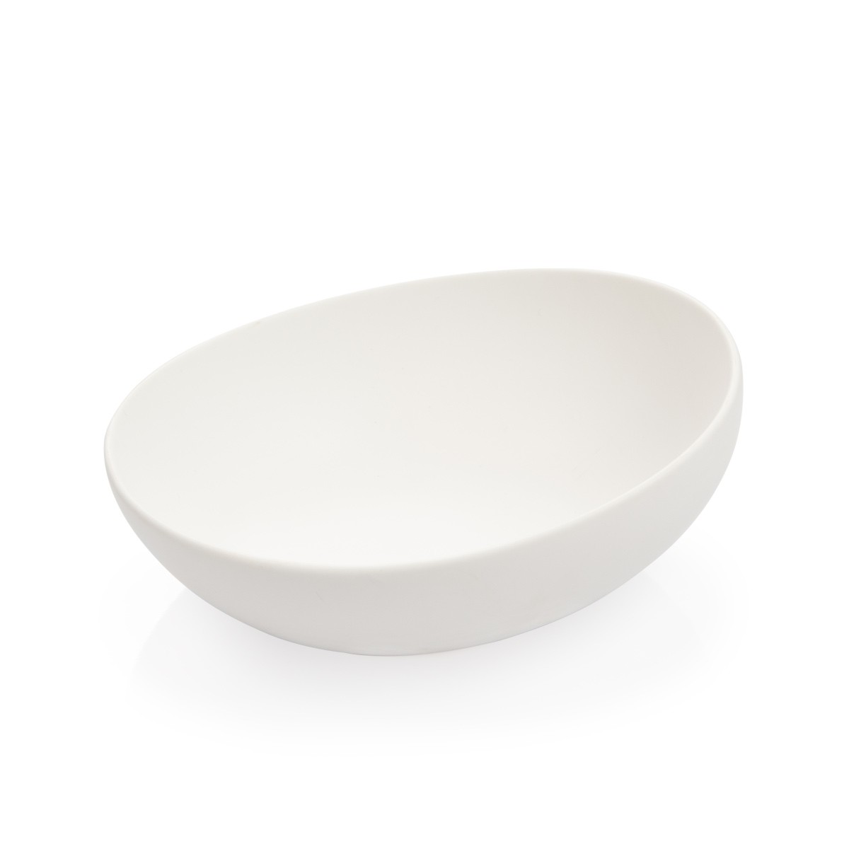 Schale FANCY HOME Stones 21 cm, weiß