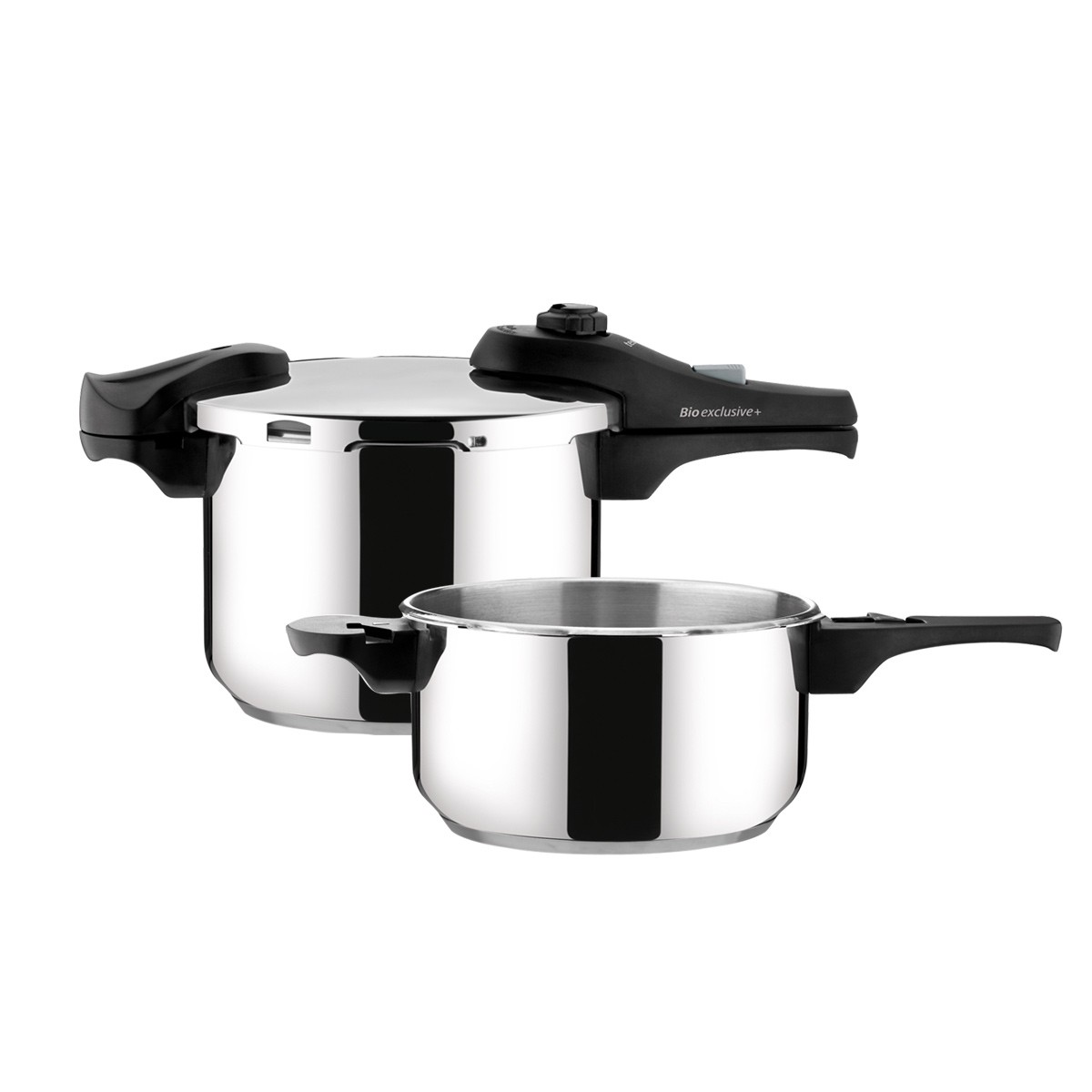 Schnellkochtopf BIO EXCLUSIVE+ Duo, 4.0 und 6.0 l