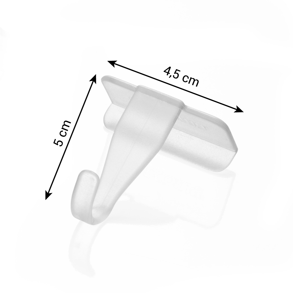 Schrankhaken FlexiSPACE, 2 St., transparent