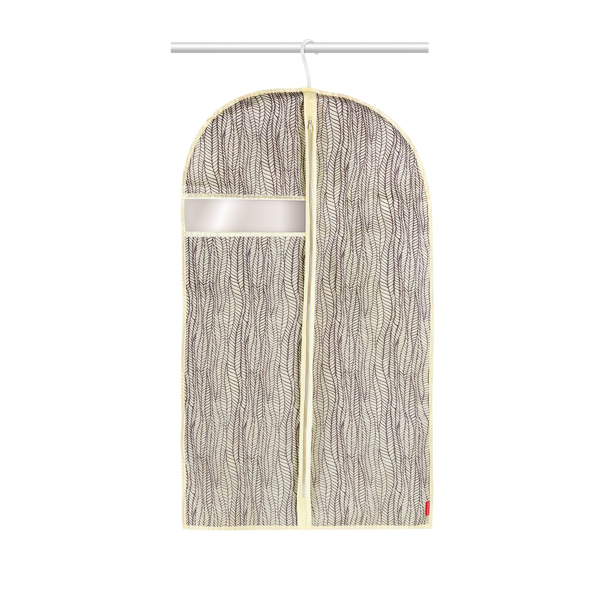 Schutzhülle für Anzüge FANCY HOME 100x60cm, cremefarbig