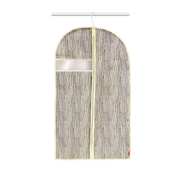 Schutzhülle für Anzüge FANCY HOME 100x60cm, cremefarbig
