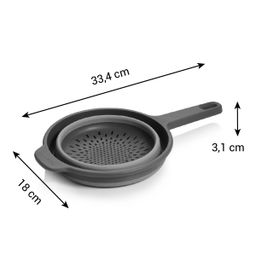 Bild von Seiher mit Griff GrandCHEF ø 18 cm, faltbar