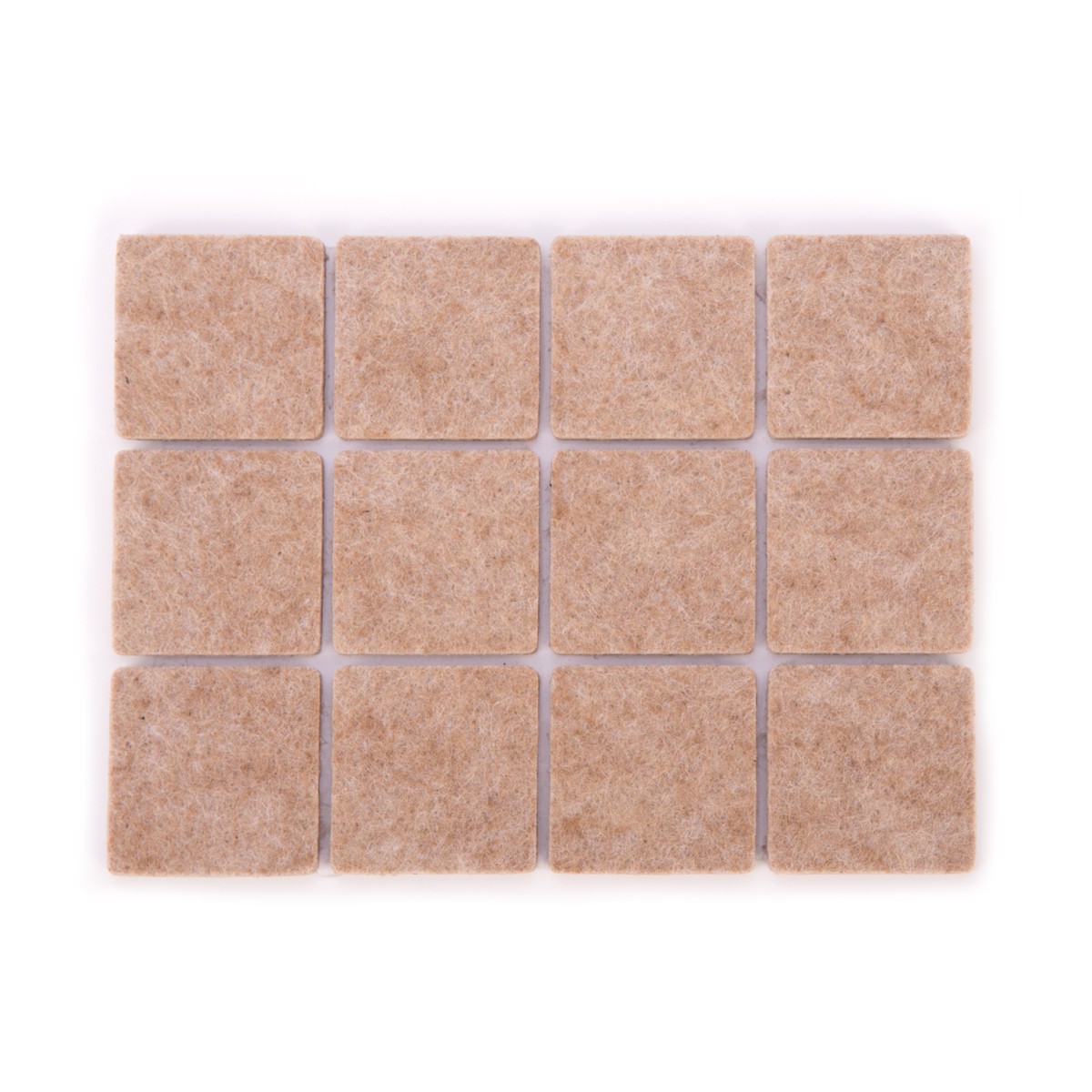 Selbstklebende Filzgleiter PRESTO 30 x 30 mm, 24 St.