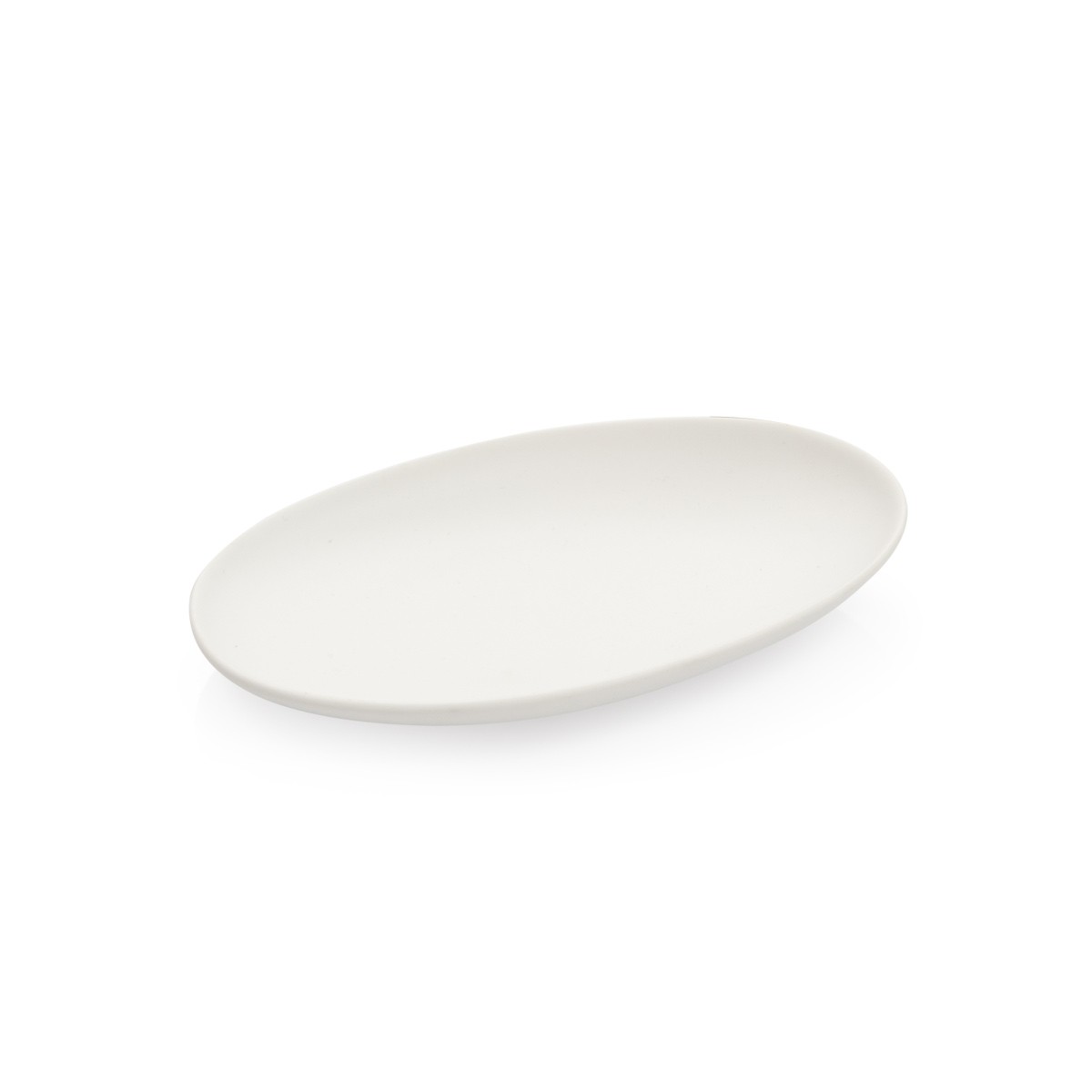Servierteller FANCY HOME Stones 17 cm, weiß