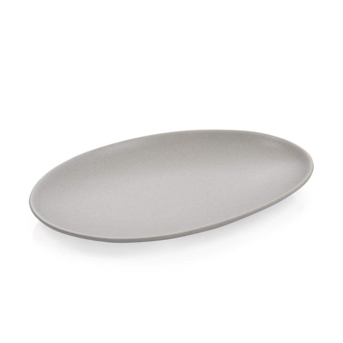 Servierteller FANCY HOME Stones 25 cm, grau